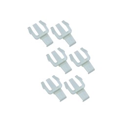 MSA FRONT BRIM HELMET ATTACHMENTS (3 PAIRS)